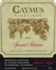 Caymus -  Cabernet Sauvignon Special Selection 2018 (750ml) (750ml)