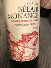Ch�teau Belair-Monange -  Bordeaux 2012 (750ml) (750ml)
