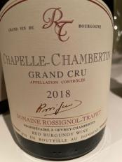 Rossignol-Trapet - Chapelle-Chambertin 2018 (750ml) (750ml)
