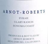 Arnot-Roberts -  Syrah Clary Ranch 2018 (750ml) (750ml)