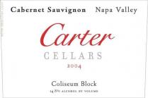 Carter Cellars -  Cabernet Sauvignon Coliseum Block 2004 (750ml) (750ml)