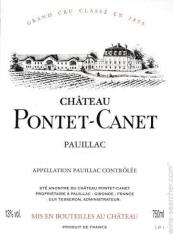 Chateau Pontet-Canet 2015 (750ml) (750ml)