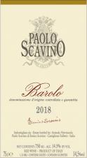 Paolo Scavino -  Barolo 2018 (750ml) (750ml)