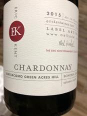 Eric Kent Wine Cellars -  Chardonnay Sangiacomo Green Acres Hill 2014 (750ml) (750ml)
