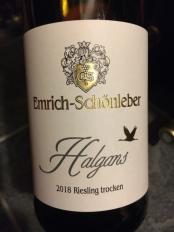 Emrich-Schnleber - Riesling Halgans Trocken 2020 (750ml) (750ml)